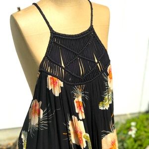 VOLCOM Strappy Cotton Dress